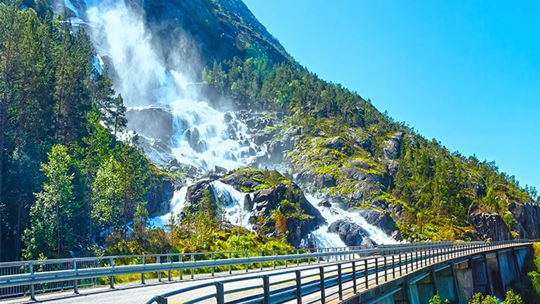 Scenic Summertime Norwegian Fjords