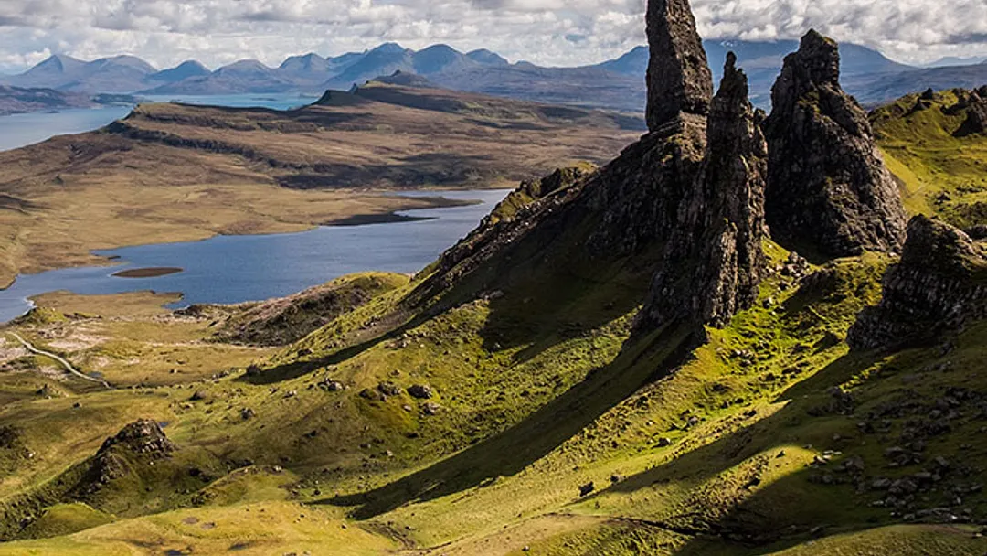 Scenic Summertime Scottish Isles