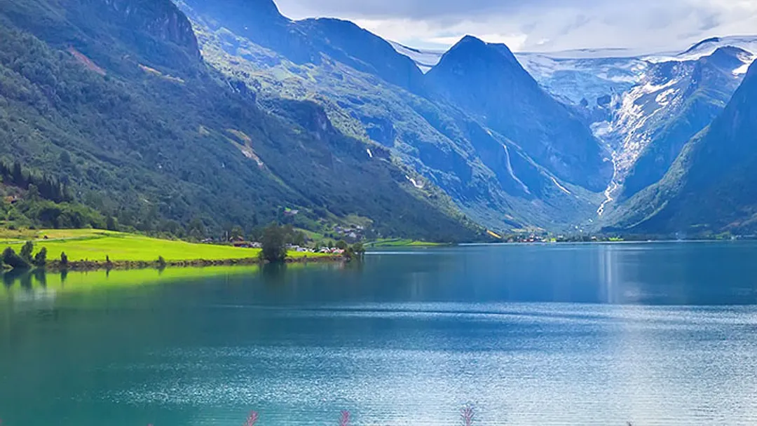 Autumn Fjords of Norway